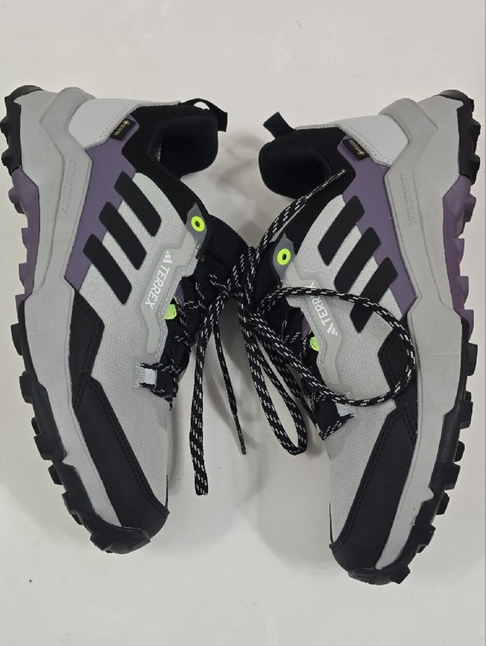 adidas Terrex AX4 Trail Shoes Sz 7.5 — Gray / Black / Purple - Picture 5 of 12